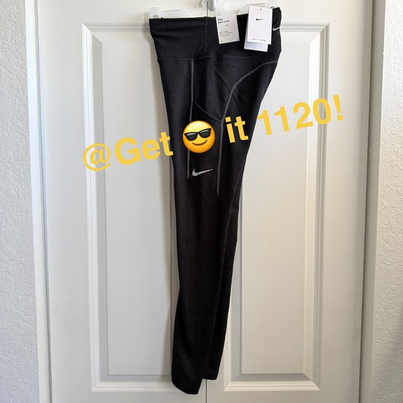 Nike Dri-FIT ADV Epic Luxe Women's Running Leggings with Pockets DD6490-010 - Picture 2 of 15